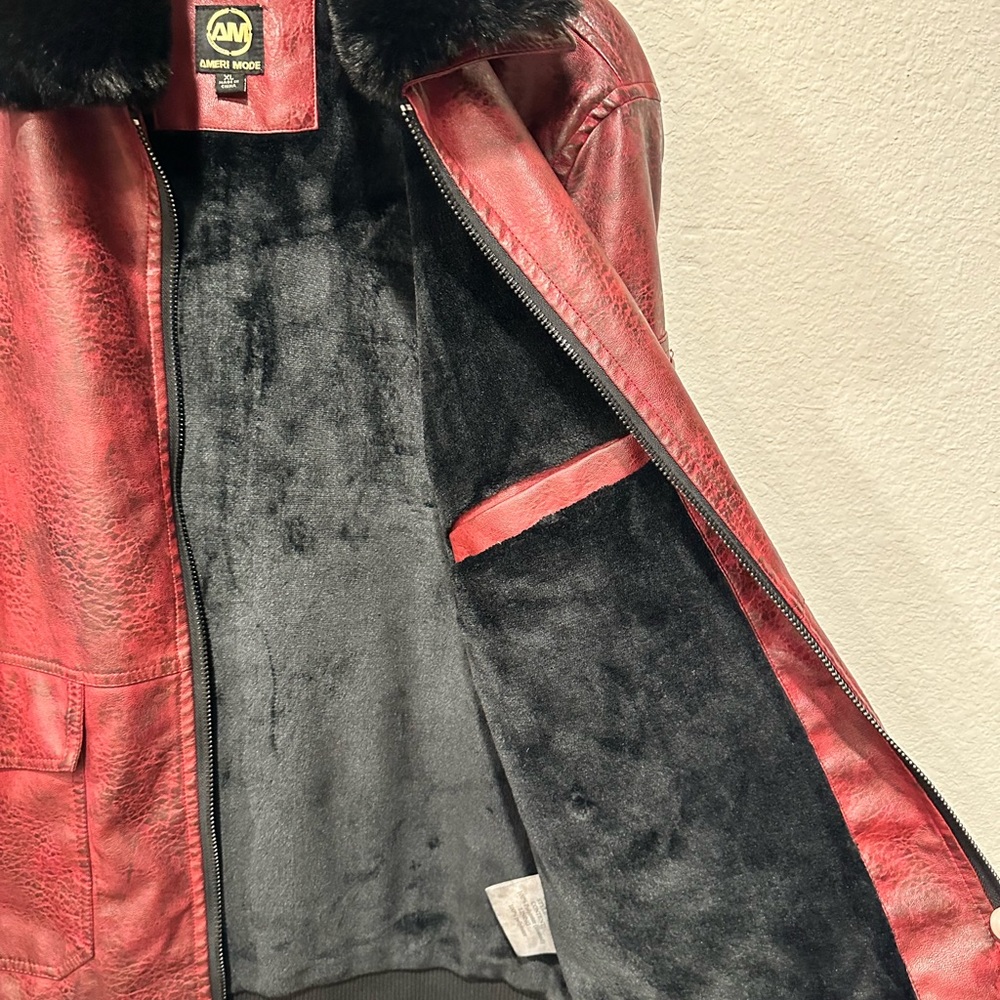 Ameri Mode Xl Men’s Bomber Jacket From Hard Rock … - image 3